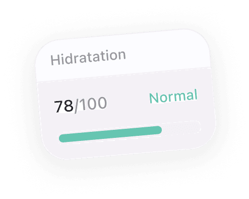 Hydration 78 out of 100 — Normal